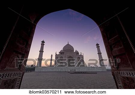 "Taj Mahal, mausoleum, UNESCO World Heritage Site, in the evening light, Agra, Uttar Pradesh, India, Asia" View Large Photo Image Stock Image - "Taj Mahal, mausoleum, UNESCO World Heritage Site, in the evening light, Agra, Uttar Pradesh, India, Asia". Fotosearch