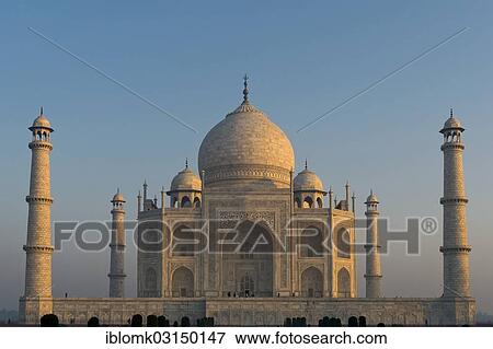 Stock Photo - "Taj Mahal, mausoleum, UNESCO World Heritage Site, Agra, Uttar Pradesh, India, Asia". Fotosearch