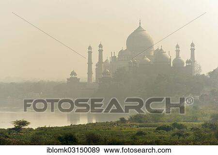 "Taj Mahal surrounded by mist, UNESCO World Cultural Heritage Site, Agra, Uttar Pradesh, India, Asia" View Large Photo Image Stock Photo - "Taj Mahal surrounded by mist, UNESCO World Cultural Heritage Site, Agra, Uttar Pradesh, India, Asia". Fotosearch