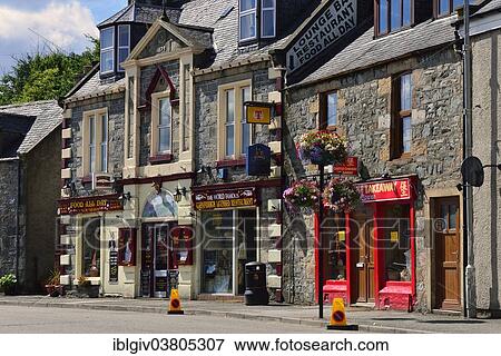 "Take-away places or restaurants in the high street, Dufftown, Moray, Scottish Highlands, Scotland, United Kingdom, Europe" View Large Photo Image Stock Photo - "Take-away places or restaurants in the high street, Dufftown, Moray, Scottish Highlands, Scotland, United Kingdom, Europe". Fotosearch