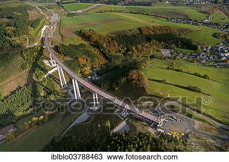 "Talbrucke Nuttlar bridge, under construction, tallest bridge in North Rhine-Westphalia, Sauerland area, North Rhine-Westphalia, Germany, Europe" View Large Photo Image Stock Image - "Talbrucke Nuttlar bridge, under construction, tallest bridge in North Rhine-Westphalia, Sauerland area, North Rhine-Westphalia, Germany, Europe". Fotosearch