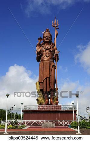 "Tall statue of Lord Shiva, Grand Bassin, Mauritius, Africa" View Large Photo Image Stock Photography - "Tall statue of Lord Shiva, Grand Bassin, Mauritius, Africa". Fotosearch