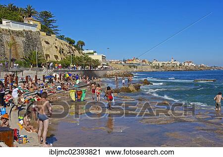"Tamariz beach, Estoril, Lisbon, Portugal, Europe" View Large Photo Image Stock Image - "Tamariz beach, Estoril, Lisbon, Portugal, Europe". Fotosearch