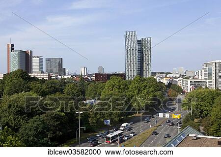 "Tanzende Tuerme"""", """"Dancing Towers"""" at the Reeperbahn, Hamburg, Hamburg, Germany, Europe" View Large Photo Image Stock Image - "Tanzende Tuerme"""", """"Dancing Towers"""" at the Reeperbahn, Hamburg, Hamburg, Germany, Europe". Fotosearch