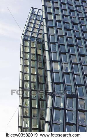 Stock Photo - "Tanzende Tuerme"""", """"Dancing Towers"""" at the Reeperbahn, Hamburg, Hamburg, Germany, Europe". Fotosearch