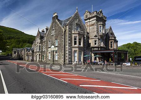 "Tarbet Hotel, Tarbet, Argyll and Bute, Scotland, United Kingdom, Europe" View Large Photo Image Stock Photography - "Tarbet Hotel, Tarbet, Argyll and Bute, Scotland, United Kingdom, Europe". Fotosearch
