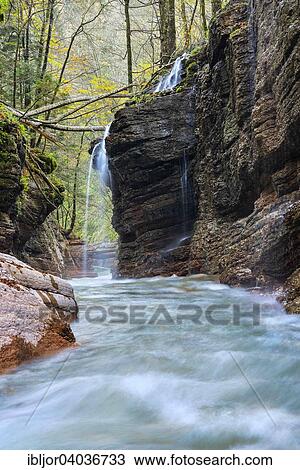 "Taugl stream with waterfall, Tauglschlucht gorge, District Hallein, Salzburg, Austria, Europe" View Large Photo Image Stock Image - "Taugl stream with waterfall, Tauglschlucht gorge, District Hallein, Salzburg, Austria, Europe". Fotosearch