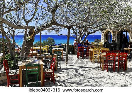 "Tavern, restaurant, Falasarna, Phalasarna, Crete, Greece, Europe" View Large Photo Image Stock Photograph - "Tavern, restaurant, Falasarna, Phalasarna, Crete, Greece, Europe". Fotosearch