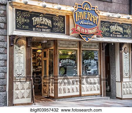"Taverna Andorra, La Vella Andorra, Principality of Andorra" View Large Photo Image Stock Image - "Taverna Andorra, La Vella Andorra, Principality of Andorra". Fotosearch