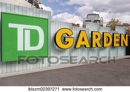 "TD Garden arena, lettering, Boston, Massachusetts, USA" View Large Photo Image Stock Image - "TD Garden arena, lettering, Boston, Massachusetts, USA". Fotosearch