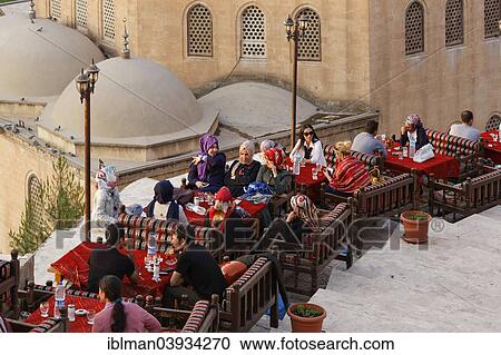 "Tea garden above Dergah mosque, Sanliurfa, Urfa, Sanliurfa, Southeastern Anatolia, Anatolia, Turkey, Asia" View Large Photo Image Stock Image - "Tea garden above Dergah mosque, Sanliurfa, Urfa, Sanliurfa, Southeastern Anatolia, Anatolia, Turkey, Asia". Fotosearch