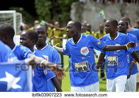 "Team from Liberia entering the stadium, opening ceremony of Street Children World Cup 2014, Rio de Janeiro, Brazil, South America" View Large Photo Image Stock Image - "Team from Liberia entering the stadium, opening ceremony of Street Children World Cup 2014, Rio de Janeiro, Brazil, South America". Fotosearch
