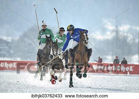 "Team Kitzbuhel, green, versus Team Tom Tailor, blue, Polo on Snow, Polo tournament, 11th Valartis Bank Snow Polo World Cup 2013, Kitzbuhel, Tyrol, Austria, Europe" View Large Photo Image Stock Image - "Team Kitzbuhel, green, versus Team Tom Tailor, blue, Polo on Snow, Polo tournament, 11th Valartis Bank Snow Polo World Cup 2013, Kitzbuhel, Tyrol, Austria, Europe". Fotosearch