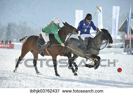 "Team Kitzbuhel, green, versus Team Tom Tailor, blue, Polo on Snow, Polo tournament, 11th Valartis Bank Snow Polo World Cup 2013, Kitzbuhel, Tyrol, Austria, Europe" View Large Photo Image Stock Photo - "Team Kitzbuhel, green, versus Team Tom Tailor, blue, Polo on Snow, Polo tournament, 11th Valartis Bank Snow Polo World Cup 2013, Kitzbuhel, Tyrol, Austria, Europe". Fotosearch