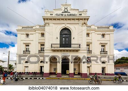 "Teatro La Caridad, City Theatre, Santa Clara, Cuba, North America" View Large Photo Image Stock Photo - "Teatro La Caridad, City Theatre, Santa Clara, Cuba, North America". Fotosearch