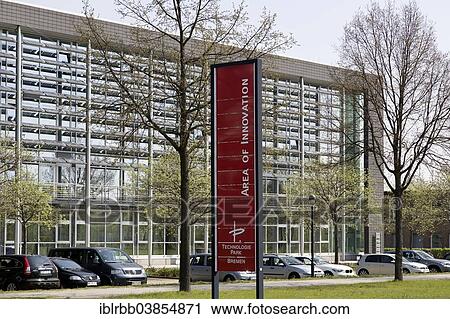 Stock Image - "Technical Academy Bremen, TAB, Technology Centre, University of Bremen, Germany, Europe". Fotosearch