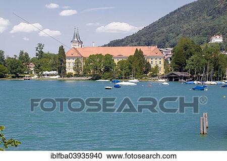 "Tegernsee Abbey, Tegernsee, Upper Bavaria, Bavaria, Germany, Europe" View Large Photo Image Stock Image - "Tegernsee Abbey, Tegernsee, Upper Bavaria, Bavaria, Germany, Europe". Fotosearch