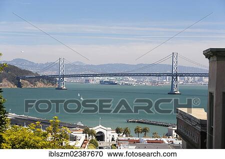 "Telegraph Hill district with a view towards Bay Bridge, San Francisco, California, USA" View Large Photo Image Stock Image - "Telegraph Hill district with a view towards Bay Bridge, San Francisco, California, USA". Fotosearch