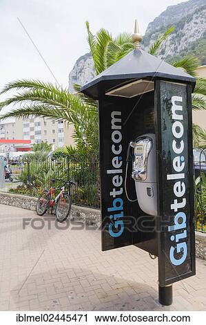 "Telephone booth, Gibraltar, Europe" View Large Photo Image Stock Image - "Telephone booth, Gibraltar, Europe". Fotosearch