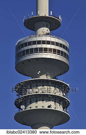 Stock Image - Television tower, Munich, Bavaria, Germany, Europe. Fotosearch