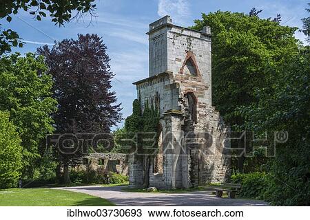 "Tempelherrenhaus, Templar's House, ruined tower, destroyed in 1945 by bombs, Ilm Park, UNESCO World Heritage Site, Weimar, Thuringia, Germany, Europe" View Large Photo Image Stock Image - "Tempelherrenhaus, Templar's House, ruined tower, destroyed in 1945 by bombs, Ilm Park, UNESCO World Heritage Site, Weimar, Thuringia, Germany, Europe". Fotosearch