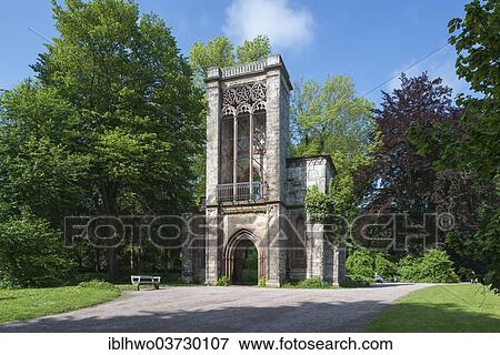 "Tempelherrenhaus, Templar's House, ruined tower, destroyed in 1945 by bombs, Ilm Park, UNESCO World Heritage Site, Weimar, Thuringia, Germany, Europe" View Large Photo Image Stock Photo - "Tempelherrenhaus, Templar's House, ruined tower, destroyed in 1945 by bombs, Ilm Park, UNESCO World Heritage Site, Weimar, Thuringia, Germany, Europe". Fotosearch