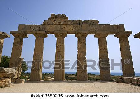 "Temple E, Temple of Hera, Selinunt, Trabant, Sizilien, Italy, Europe" View Large Photo Image Stock Photography - "Temple E, Temple of Hera, Selinunt, Trabant, Sizilien, Italy, Europe". Fotosearch