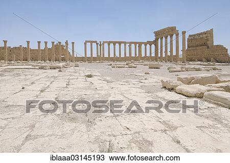 "Temple of Bel in the ancient city of Palmyra, Palmyra District, Homs Governorate, Syria, Asia" View Large Photo Image Stock Image - "Temple of Bel in the ancient city of Palmyra, Palmyra District, Homs Governorate, Syria, Asia". Fotosearch