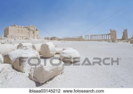 "Temple of Bel, ruins, Palmyra, Tadmur, Palmyra District, Homs Governorate, Syria, Asia" View Large Photo Image Stock Image - "Temple of Bel, ruins, Palmyra, Tadmur, Palmyra District, Homs Governorate, Syria, Asia". Fotosearch