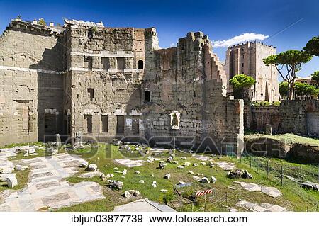 "Temple of Mars Ultor, Forum of Augustus, Foro di Augusto, Imperial Forums, Torre dei Conti tower at the back, Rome, Lazio, Italy, Europe" View Large Photo Image Stock Photo - "Temple of Mars Ultor, Forum of Augustus, Foro di Augusto, Imperial Forums, Torre dei Conti tower at the back, Rome, Lazio, Italy, Europe". Fotosearch