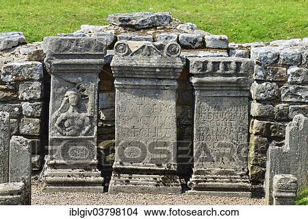"Temple of Mithras from the 3rd century, Hadrian's Wall, Carrawburgh, Northumberland, England, United Kingdom, Europe" View Large Photo Image Picture - "Temple of Mithras from the 3rd century, Hadrian's Wall, Carrawburgh, Northumberland, England, United Kingdom, Europe". Fotosearch