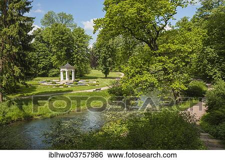 "Temple of the Muses on the Ilm River, in the landscaped park of Tiefurt Mansion, UNESCO World Cultural Heritage Site, Weimar, Thuringia, Germany, Europe" View Large Photo Image Stock Photograph - "Temple of the Muses on the Ilm River, in the landscaped park of Tiefurt Mansion, UNESCO World Cultural Heritage Site, Weimar, Thuringia, Germany, Europe". Fotosearch