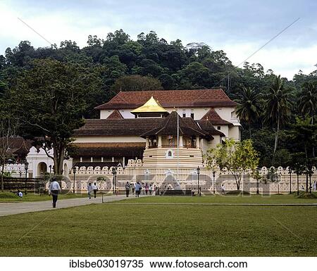 "Temple of the Sacred Tooth Relic or Sri Dalada Maligawa, Kandy, Zentralprovinz, Sri Lanka, Asia" View Large Photo Image Stock Photography - "Temple of the Sacred Tooth Relic or Sri Dalada Maligawa, Kandy, Zentralprovinz, Sri Lanka, Asia". Fotosearch