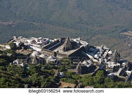 "Temple on the holy mountain of Girnar, important pilgrimage site for the followers of Jainism, Junagadh, Gujarat, India, Asia" View Large Photo Image Picture - "Temple on the holy mountain of Girnar, important pilgrimage site for the followers of Jainism, Junagadh, Gujarat, India, Asia". Fotosearch