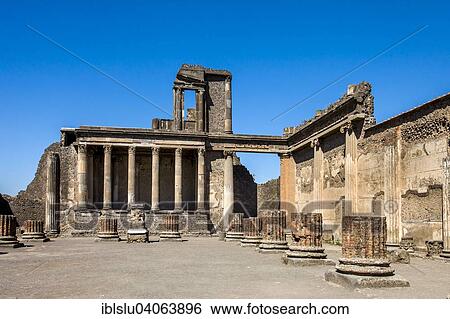 "Temple ruins of Pompeii, Naples, Campania, Italy, Europe" View Large Photo Image Stock Photograph - "Temple ruins of Pompeii, Naples, Campania, Italy, Europe". Fotosearch