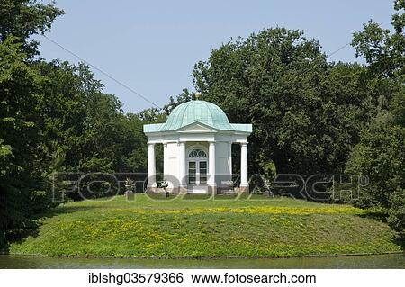 "Temple, Schwaneninsel or Swan Island, Staatspark Karlsaue Park, Kassel, Hesse, Germany, Europe" View Large Photo Image Stock Photograph - "Temple, Schwaneninsel or Swan Island, Staatspark Karlsaue Park, Kassel, Hesse, Germany, Europe". Fotosearch