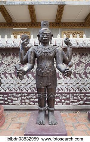"Temple sculpture at Wat Ounalom, Sisowath Quay, Phnom Penh, Cambodia, Asia" View Large Photo Image Stock Photo - "Temple sculpture at Wat Ounalom, Sisowath Quay, Phnom Penh, Cambodia, Asia". Fotosearch