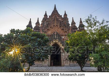 "Temple, stupa or pagoda in the temple complex of the Plateau of Bagan, Mandalay Division, Myanmar or Burma" View Large Photo Image Stock Image - "Temple, stupa or pagoda in the temple complex of the Plateau of Bagan, Mandalay Division, Myanmar or Burma". Fotosearch