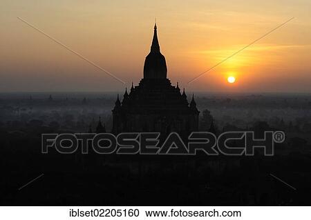"Temples and pagodas at sunrise, Bagan, Burma, Myanmar, Southeast Asia, Asia" View Large Photo Image Stock Image - "Temples and pagodas at sunrise, Bagan, Burma, Myanmar, Southeast Asia, Asia". Fotosearch