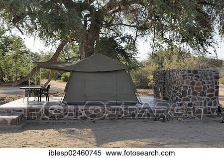 "Tent, Brandberg White Lady Lodge, near the dry riverbed of the Ugab river, Damaraland, Namibia, Africa" View Large Photo Image Stock Photography - "Tent, Brandberg White Lady Lodge, near the dry riverbed of the Ugab river, Damaraland, Namibia, Africa". Fotosearch