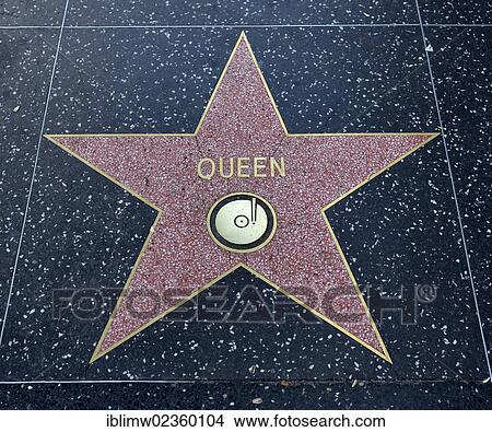 "Terrazzo star for the band Queen, music category, Walk of Fame, Hollywood Boulevard, Hollywood, Los Angeles, California, United States of America, USA, PublicGround" View Large Photo Image Picture - "Terrazzo star for the band Queen, music category, Walk of Fame, Hollywood Boulevard, Hollywood, Los Angeles, California, United States of America, USA, PublicGround". Fotosearch