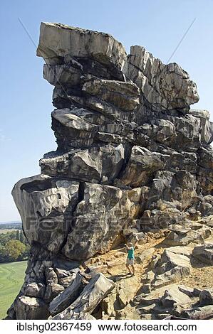 "Teufelsmauer, Devil's Wall, near Weddersleben, Harz, Saxony-Anhalt, Germany, Europe" View Large Photo Image Stock Photo - "Teufelsmauer, Devil's Wall, near Weddersleben, Harz, Saxony-Anhalt, Germany, Europe". Fotosearch