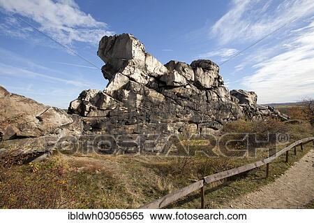 "Teufelsmauer Nature Reserve, Weddersleben, Thale, Harz, Saxony-Anhalt, Germany, Europe" View Large Photo Image Stock Photography - "Teufelsmauer Nature Reserve, Weddersleben, Thale, Harz, Saxony-Anhalt, Germany, Europe". Fotosearch