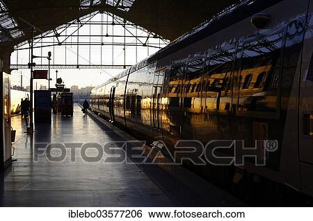 "TGV train at Marseille-Saint-Charles railway station, Marseille, Departement Bouches-du-Rhone, Region Provence-Alpes-Cote d’Azur d’Azur, France, Europe" View Large Photo Image Stock Photograph - "TGV train at Marseille-Saint-Charles railway station, Marseille, Departement Bouches-du-Rhone, Region Provence-Alpes-Cote d’Azur d’Azur, France, Europe". Fotosearch