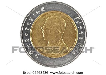 Thai ten baht coin View Large Photo Image Stock Photograph - Thai ten baht coin. Fotosearch