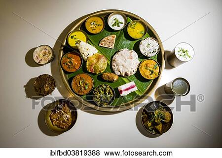 "Thali, traditional Indian dish, Mumbai, Maharashtra, India, Asia" View Large Photo Image Stock Photo - "Thali, traditional Indian dish, Mumbai, Maharashtra, India, Asia". Fotosearch