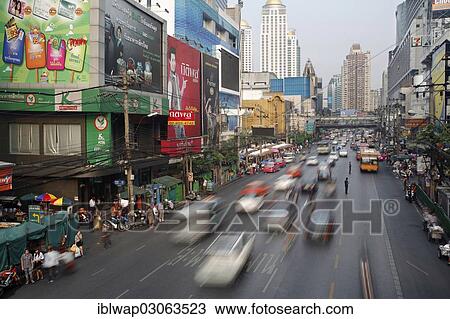 "Thanon Phetchaburi or Phetchaburi Road, Bangkok, Thailand, Asia" View Large Photo Image Stock Image - "Thanon Phetchaburi or Phetchaburi Road, Bangkok, Thailand, Asia". Fotosearch