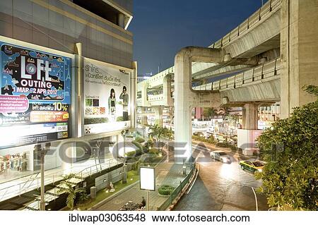 "Thanon Rama I, Siam Square, BTS Skytrain, Bangkok, Thailand, Asia" View Large Photo Image Stock Photo - "Thanon Rama I, Siam Square, BTS Skytrain, Bangkok, Thailand, Asia". Fotosearch