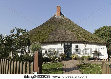 "Thatched cottage, Lonvitz, Putbus, Rugen, Mecklenburg-Western Pomerania, Germany, Europe" View Large Photo Image Stock Photo - "Thatched cottage, Lonvitz, Putbus, Rugen, Mecklenburg-Western Pomerania, Germany, Europe". Fotosearch