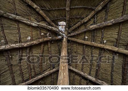 "Thatched roof, roof structure, reconstructed Viking house, Hedeby Viking Museum, Busdorf, Schleswig-Holstein, Germany, Europe" View Large Photo Image Stock Image - "Thatched roof, roof structure, reconstructed Viking house, Hedeby Viking Museum, Busdorf, Schleswig-Holstein, Germany, Europe". Fotosearch